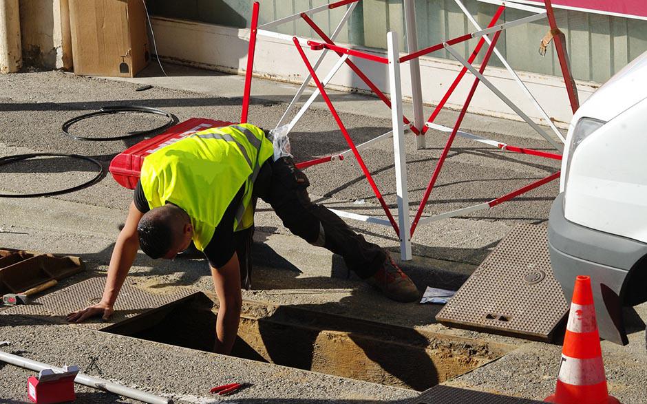 travaux assainissement Verneuil-en-Halatte